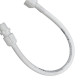 Engate Flexivel Tigre Branco Pvc 50Cm - Kit C/20 Pecas