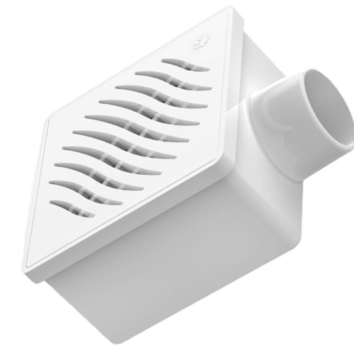 Ralo Sifonado Tigre Quadrado Branco 100X53X40Mm Ralo Sifonado Tigre Quadrado Branco 100X53X40Mm