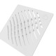 Grelha Plastica Quadrada Branca Tigre 15X15Cm