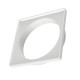 Porta Grelha Pvc Tigre Quadrada 15X15 Branca Porta Grelha Pvc Tigre Quadrada 15X15 Branca