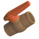 Registro Esfera Pvc Soldavel Tigre 25Mm Compacto Registro Esfera Pvc Soldavel Tigre 25Mm Compacto