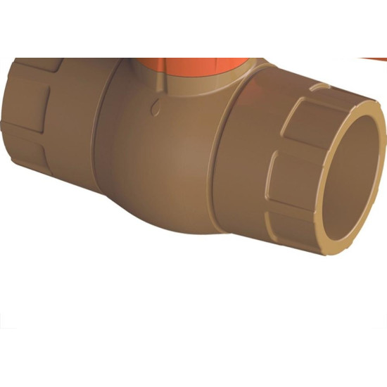 Registro Esfera Pvc Soldavel Tigre 25Mm Compacto Registro Esfera Pvc Soldavel Tigre 25Mm Compacto