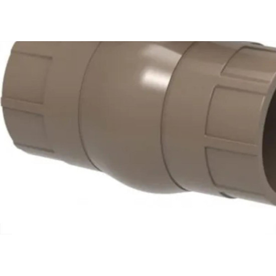 Registro Esfera Pvc Soldavel Tigre 50Mm Compacto