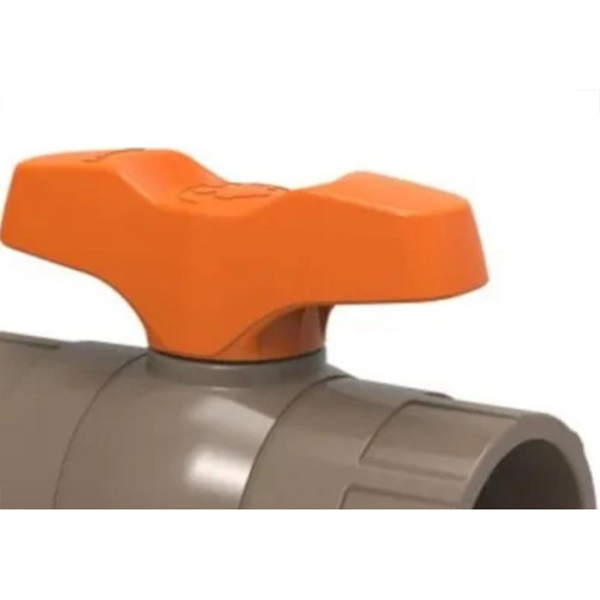 Registro Esfera Pvc Soldavel Tigre 50Mm Compacto