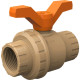 Registro Esfera Pvc Com Uniao Roscavel Tigre 1.1/2'' Registro Esfera Pvc Com Uniao Roscavel Tigre 1.1/2''