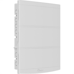 Quadro Para Disjuntor Tigre Slim 48 Disjuntores Branco