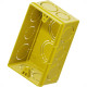 Caixinha De Luz Pvc Tigre Amarela 4X2 - Kit C/24 Pecas