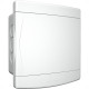 Centrinho Tigre Pvc Embutir Para 4 Disjuntores Din Sem Barramento Branco