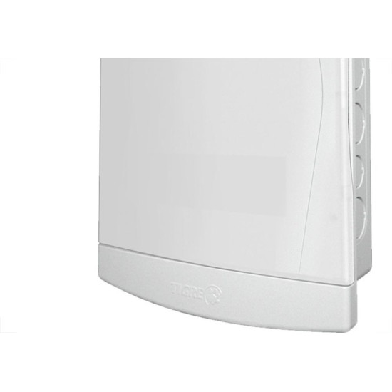 Centrinho Tigre Pvc Embutir Para 16 Disjuntores Dinsem Barramento Branco