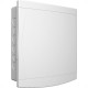 Centrinho Tigre Pvc Embutir Para 24 Disjuntores Dinsem Barramento Branco
