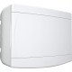 Centrinho Tigre Pvc Sobrepor Para 8 Disjuntores Din Sem Barramento Branco