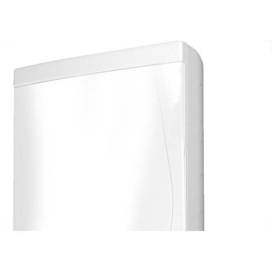 Centrinho Tigre Pvc Sobrepor Para 16 Disjuntores Dinsem Barramento Branco