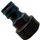 Adaptador Macho Macloren Para Mangueira Engate Rapido Uniao Com Rosca Macho - 125