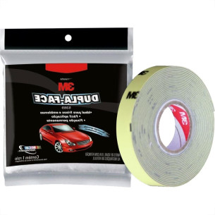 Fita Dupla Face 3M Automotiva Transparente Permanente - 12Mm X 20M