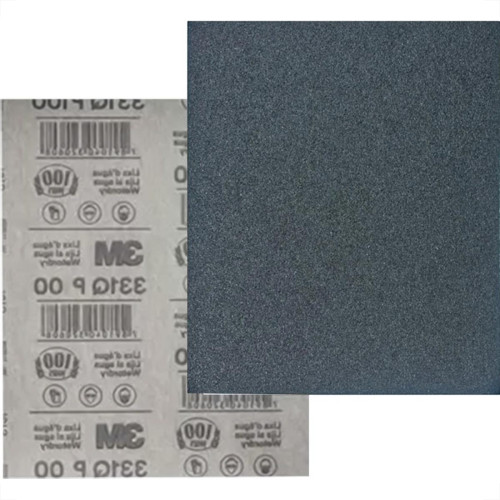 Lixa D`Agua 3M 600 - Kit C/50 Pecas