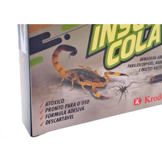 Armadilha Adesiva Krodec Inset Cola - Kit C/25 Pecas Armadilha Adesiva Krodec Inset Cola - Kit C/25 Pecas