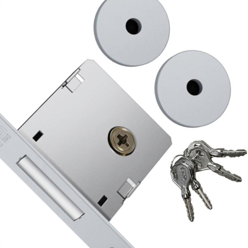 Trava Quadrupla Stam Externa Com Espelho Inox 1001 - 10810