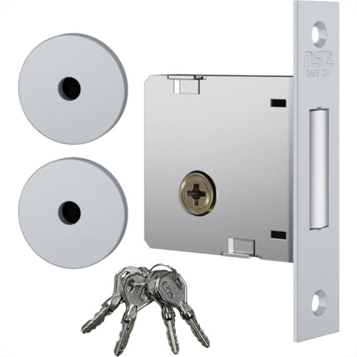 Trava Quadrupla Stam Inox 1004 Roseta Redonda 10985 Trava Quadrupla Stam Inox 1004 Roseta Redonda 10985
