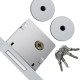 Trava Quadrupla Stam Inox 1004 Roseta Redonda 10985 Trava Quadrupla Stam Inox 1004 Roseta Redonda 10985