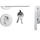 Fechadura Stam Inox Alavanca Roseta 803/21 Externa