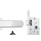 Fechadura Stam Inox Alavanca Roseta 803/21 Externa