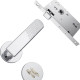 Fechadura Stam Inox Alavanca Roseta 823/21 Banheiro Fechadura Stam Inox Alavanca Roseta 823/21 Banheiro