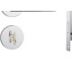 Fechadura Stam Inox Alavanca Roseta 823/21 Banheiro Fechadura Stam Inox Alavanca Roseta 823/21 Banheiro