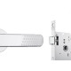 Fechadura Stam Inox Alavanca Roseta 823/21 Banheiro Fechadura Stam Inox Alavanca Roseta 823/21 Banheiro