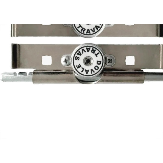 Trava Para Porta De Aco Lateral Tetra Dovale (Par) - 87008