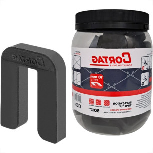 Espacador Tipo U Ferradura Cortag 10Mm Com 50 Pecas