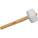 Martelo De Borracha Cortag Branco 50Mm Martelo De Borracha Cortag Branco 50Mm