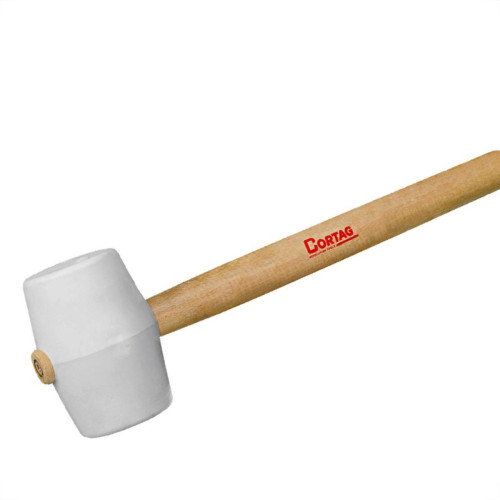 Martelo De Borracha Cortag Branco 50Mm Martelo De Borracha Cortag Branco 50Mm