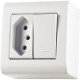 Sistema Box Tramontina Lizflex 1 Simples+Tomada 2P+T. 10A - 57304/013 Sistema Box Tramontina Lizflex 1 Simples+Tomada 2P+T. 10A - 57304/013