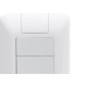 Conjunto Tramontina Com Placa Aria 2 Simples+Tomada 2P+T. 10A. - 241073 Conjunto Tramontina Com Placa Aria 2 Simples+Tomada 2P+T. 10A. - 241073