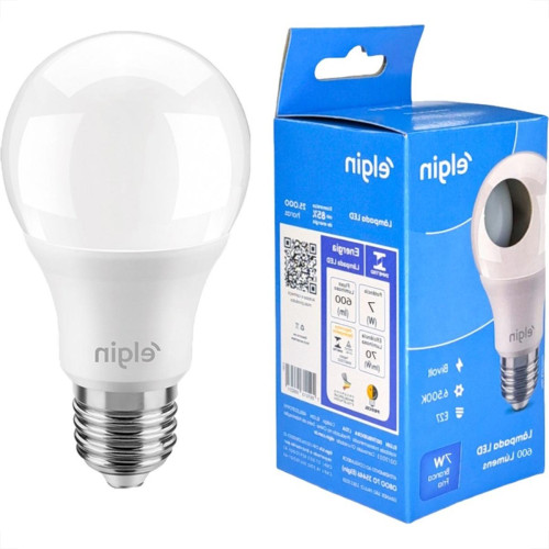Lampada Led Bulbo Elgin A55 - 7W. 6500K - Kit C/10 Pecas Lampada Led Bulbo Elgin A55 - 7W. 6500K - Kit C/10 Pecas