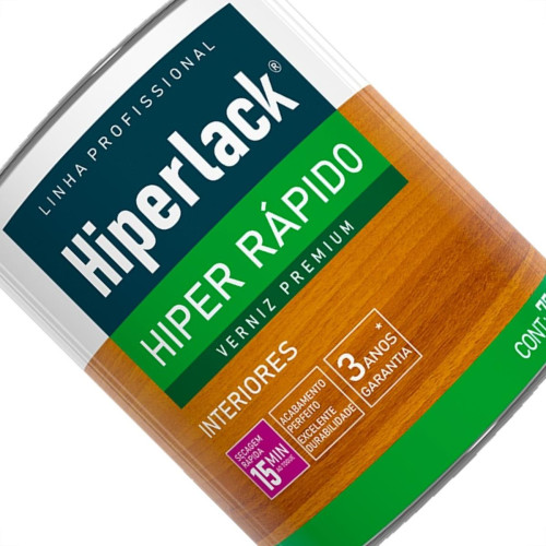 Verniz Hyperlack Hiper Rapido Incolor 750Ml Verniz Hyperlack Hiper Rapido Incolor 750Ml