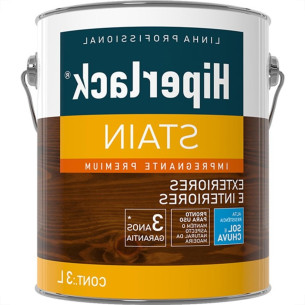 Verniz Premium Hiperlack Stain Impregnante Acetinado Natural 3L