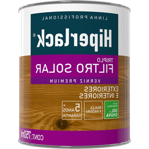 Verniz Premium Hiperlack Triplo Filtro Solar Acetinado Natural 750Ml