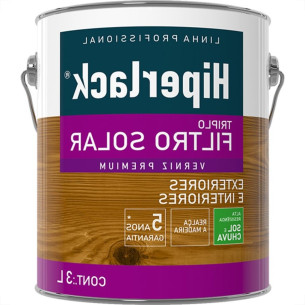 Verniz Hyperlack Triplo Filtro Solar Acetinado Natural 3L