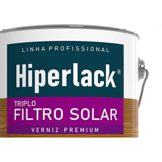 Verniz Hyperlack Triplo Filtro Solar Acetinado Natural 3L