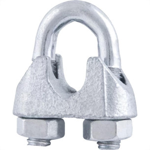 Clips Cabo Aco Sao Raphael (I) 3/16'' - Kit C/50 Pecas
