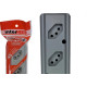 Tomada Barra Interneed Pro45 - 2 Polos +Terra Cinza 20A. Tripla
