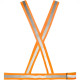 Colete X Para Sinalizacao Plastcor Noturno/Diurno Laranja Colete X Para Sinalizacao Plastcor Noturno/Diurno Laranja