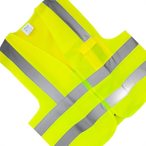 Colete Para Sinalizacao Plastcor 1 Bolso Amarelo Fluorescente G Colete Para Sinalizacao Plastcor 1 Bolso Amarelo Fluorescente G