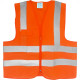 Colete Para Sinalizacao Plastcor 1 Bolso Laranja Fluorescente Xxg Colete Para Sinalizacao Plastcor 1 Bolso Laranja Fluorescente Xxg