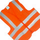 Colete Para Sinalizacao Plastcor 1 Bolso Laranja Fluorescente Xxg Colete Para Sinalizacao Plastcor 1 Bolso Laranja Fluorescente Xxg