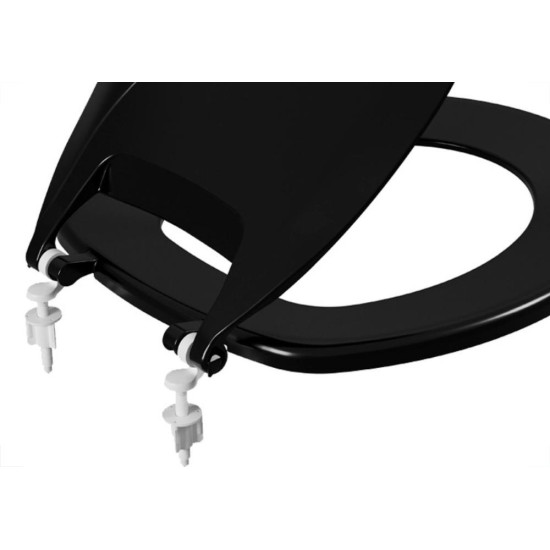 Assento Sanitario Astra Preto Tpg*Pr1 Assento Sanitario Astra Preto Tpg*Pr1