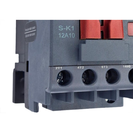 Contator Steck Challenger Sk1 - 12A. 3 Polos 1Na 220Vca