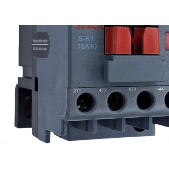 Contator Steck Challenger Sk1 - 18A. 3 Polos 1Na 220Vca