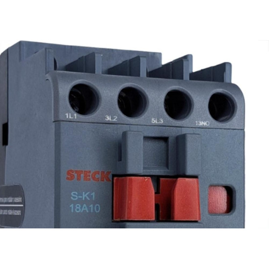 Contator Steck Challenger Sk1 - 18A. 3 Polos 1Na 220Vca